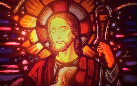 The Twilight Of Christianity In The Middle East Jesus-stained-glass-hl